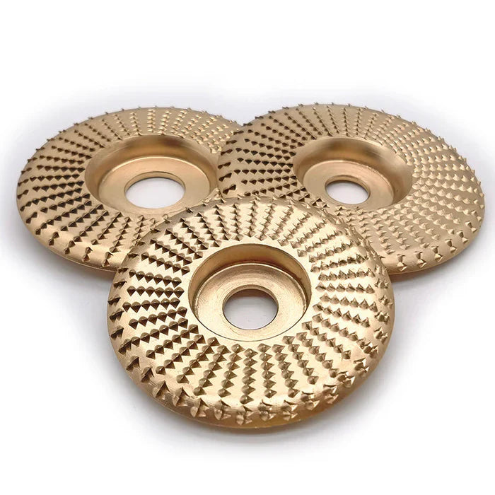 Wood Carving Grinding Disc Angle Grinder Wood Shaping Polishing Wheel for Woodworking