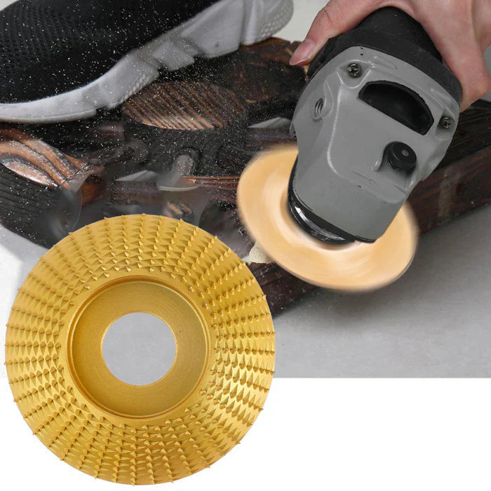 Wood Carving Grinding Disc Angle Grinder Wood Shaping Polishing Wheel for Woodworking