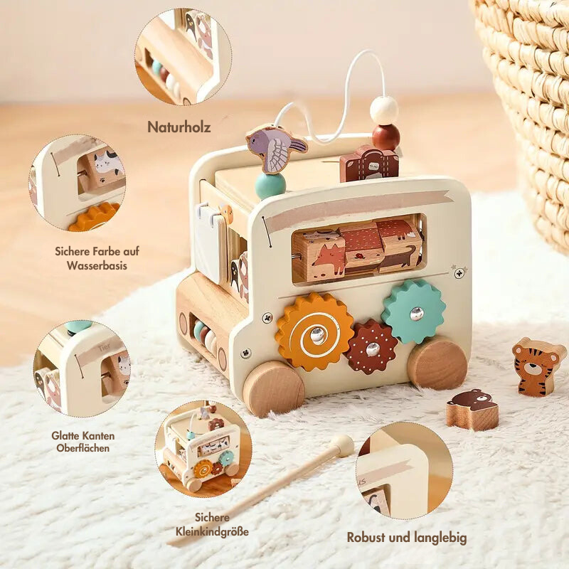 Wooden Montessori Learning Toy for Toddlers Educational Wooden Toy for Motor Skills Creativity and Early Development