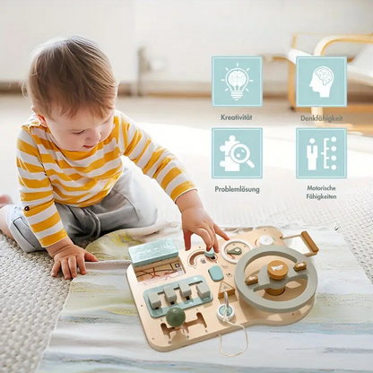 Wooden Montessori Learning Toy for Toddlers Educational Wooden Toy for Motor Skills Creativity and Early Development