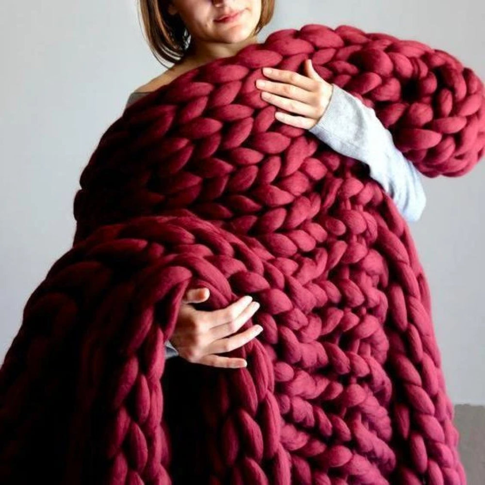 XXL Chunky Knit Yarn Extra Thick Soft Hand Knitting Wool