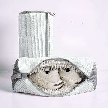Zippered Shoe Washing Bag For Sneakers And Laundry Care