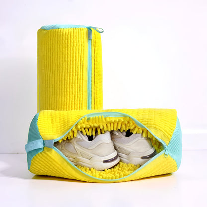 Zippered Shoe Washing Bag For Sneakers And Laundry Care